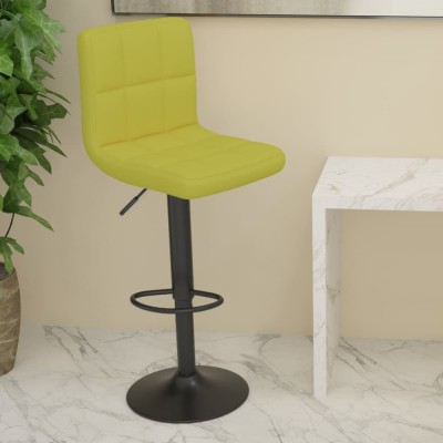 Scaun de bar, verde, material textil foto