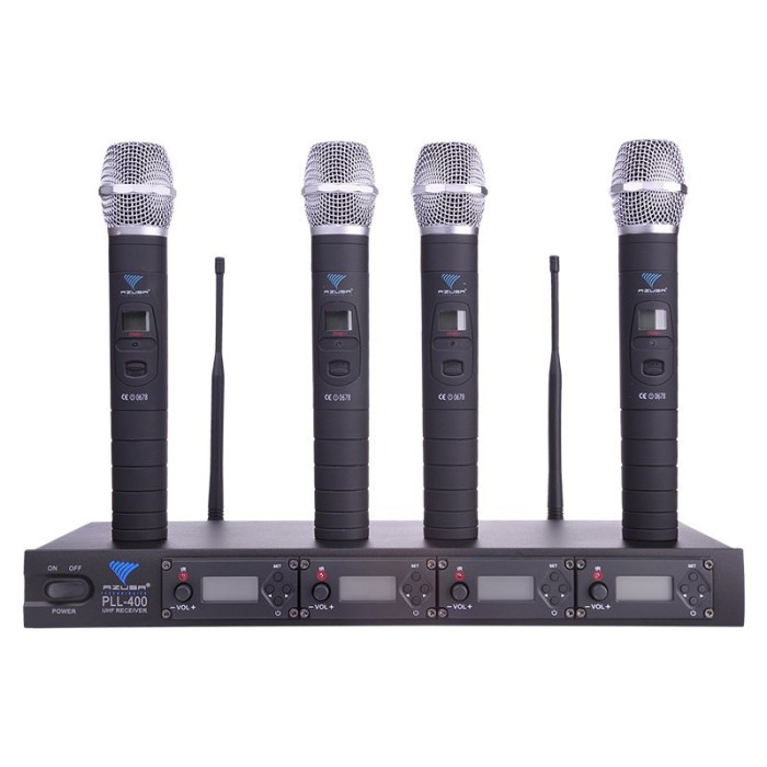 STATIE 4 MICROFOANE MANA UHF PLL400