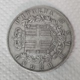 Italia 5 lire 1872 argint , 24,88 grame , detalii