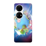 Husa compatibila cu Huawei Nova 9 model Utopia earth, Silicon, TPU, Viceversa, Transparent, Carcasa