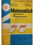 Augustin Cota - Matematica, geometrie si trigonometrie - Manual pentru clasa a X-a (Editia: 1992)