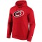 Carolina Hurricanes hanorac de bărbați cu glugă Primary Logo Graphic Hoodie red - S