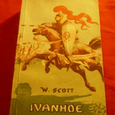 W.Scott - Ivanhoe - Ed. Tineretului 1956 ,Colectia Cutezatorii , 497 pag ,trad.P