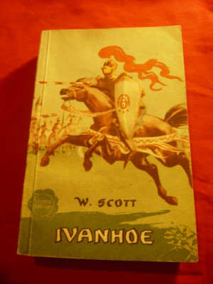 W.Scott - Ivanhoe - Ed. Tineretului 1956 ,Colectia Cutezatorii , 497 pag ,trad.P foto