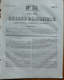 Curier romanesc , gazeta politica , comerciala si literara , nr. 38 din 1844
