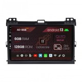 Cumpara ieftin Navigatie Toyota Prado J120 (2002 - 2010), Android 13, B-Octacore 6GB RAM + 128GB ROM, 9 Inch - AD-BGB9006+AD-BGRKIT083
