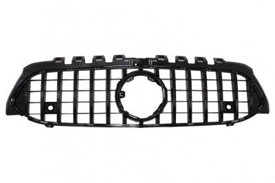 Grila Centrala Mercedes A-Class W177 Hatchback V177 Sedan (04.2018-up) GT-R Panamericana Design Negru Performance AutoTuning foto