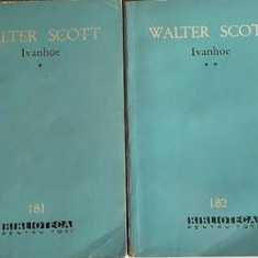 Ivanhoe Walter Scott 2 vol