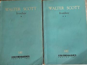 Ivanhoe Walter Scott 2 vol foto