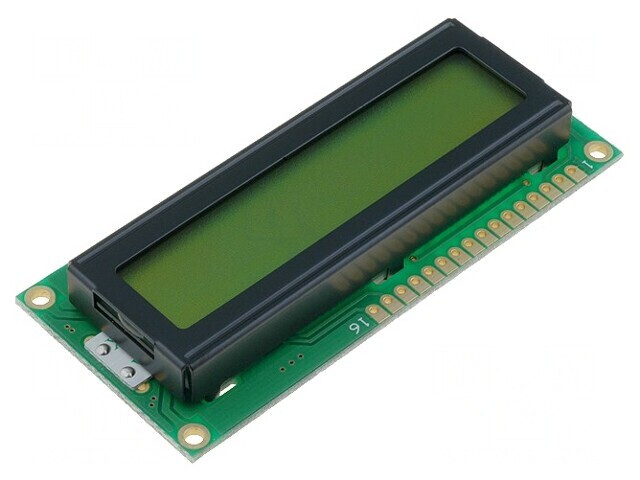 Afişaj LCD Alfanumeric 16x1 80x36mm LED