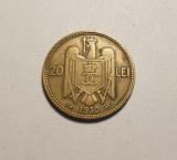 Moneda 20 Lei 1930 Paris - Numismatică Rom&acirc;nia