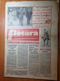 flacara 24 iulie 1980-ceausescu vizita in franta si constanta,art fundulea