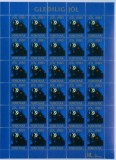 Foroyar Feroe Danemarca MNH 1983 1984 1985 1986 1987 - Craciun minicoli etichete