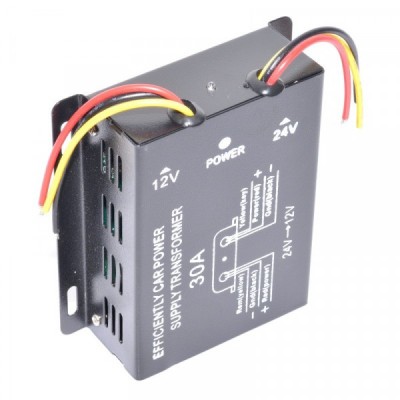 Transformator Convertor tensiune 24V 12V 30A 7F007 XXM foto
