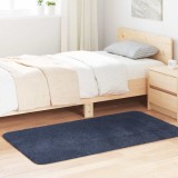 Cumpara ieftin Covor shaggy cu pom &icirc;nalt, NAVARRA, bleumarin, 80x150 cm