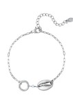 SMARTECH Bratara Inox Argintie, 17cm + 5cm, Beach Collection