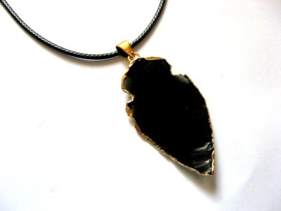 colier obsidian 52591 foto