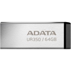 ADATA UR350 64GB USB 3.2 Gen1, metalic, gri, retractabil
