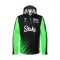 Stake Kick Sauber geacă de bărbați cu glugă Rain official Teamline Replica F1 Team 2025 - M