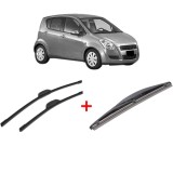 Cumpara ieftin Set 3 stergatoare SUZUKI SPLASH (EX) 2008, parbriz si luneta, Bosch Twin