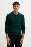 Abercrombie &amp; Fitch pulover din amestec de l&acirc;nă culoarea verde, light, KI120-5142-300