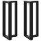 vidaXL Picioare de masă de bar &icirc;n formă de T, 2 buc., negru, 40x35x(100-101) cm, oțel
