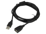 Cablu USB 2.0 Goobay 2m USB A la USB A Negru 480Mbps PVC 93284
