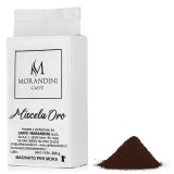 Cafea macinata Morandini Caffe Miscela Oro, 250g, 90% Arabica si 10% Robusta, artizanala
