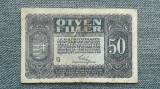 50 Filler 1920 Ungaria / seria 13
