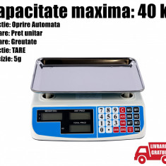 Cantar Masa Legume Fructe Electronic Acumulator 40kg + LIVRARE GRATUITA