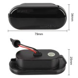 Set 2 lampi semnalizare laterala dinamica VW/SEAT/SKODA/FORD
