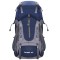 Rucsac tactic militar pentru drumetie, cu husa de ploaie, 60 litri, 25 kg, 70x40x24 cm, gri albastru