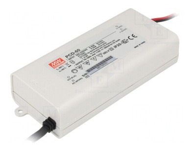 Alimentator LED 59,85W 34-57V 1050mA foto