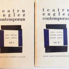 TEATRU ENGLEZ CONTEMPORAN,2 VOL-JOHN OSBORNE,PETER SHAFFER,BUC.1968