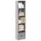 vidaXL Bibliotecă, gri sonoma, 40x24x176 cm, lemn prelucrat 857797