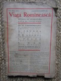 VIATA ROMANEASCA 1933 ANUL XXV IUNIE-SEPTEMBRIE NR 6-9