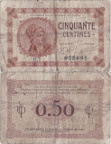 1920, 50 centimes (Jean Pirot JP-097-10a) - Franța (Paris)