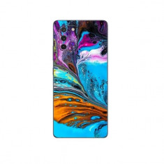 Set Folii Skin Acoperire 360 Compatibile cu Samsung Galaxy S10 Lite - Wraps Skin Printing Royal Aquatic