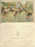 NI1037 Folklore belge, Editi&eacute; par C&ocirc;te d&rsquo;Or, Le bon chocolat belge, Folklore C&ocirc;te d&rsquo;Or No 15