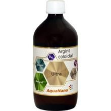 Argint Coloidal AquaNano Ultra 80ppm 480ml Aghoras Cod: 30424 foto