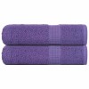 VidaXL Prosoape de duș 2 buc Violet 70x140 cm 360 g/m&sup2; 100% bumbac 136881