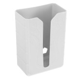 Suport de șervețele de h&acirc;rtie montat pe perete, autoadeziv, fără găurire, compact &ndash; 7.68 x 5.12 x 3.15 in