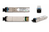 Modul SFP Gigabit WDM BiDi 20KM Singlemode SC, TX 1310nm RX 1550nm, DDM SFP-GE-LX-SM1310
