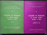 CULEGERE DE PROBLEME IN SPRIJINUL ELEVILOR CLASELOR I-VIII - Teodorescu, Carbunaru (2 volume)