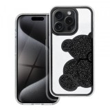 Husa pentru Apple iPhone 11, OEM, Teddy Bear, Neagra