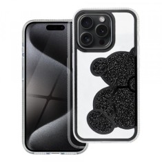 Husa pentru Apple iPhone 11, OEM, Teddy Bear, Neagra foto