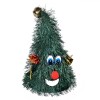 Jucărie Interactivă, Brad de Crăciun, 7x15cm, Verde, Muzical, Cadou Roșu, Plastic, Oem