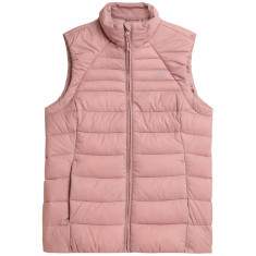 Fara maneci 4F Women&amp;#039;s Vest H4Z21-KUDP001-56S Roz foto