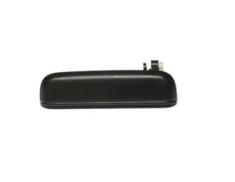Maner usa exterioara Toyota Starlet (P9), 04.1996-03.1999, spate, Stanga, negru/ texturat foto