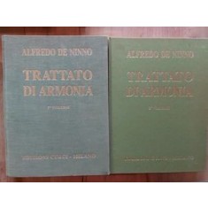 Trattato di armonio Alfredo de Ninno 2 volume